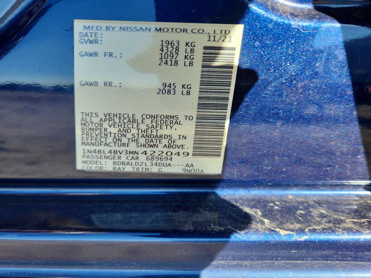 Nissan Altima 2.5 S