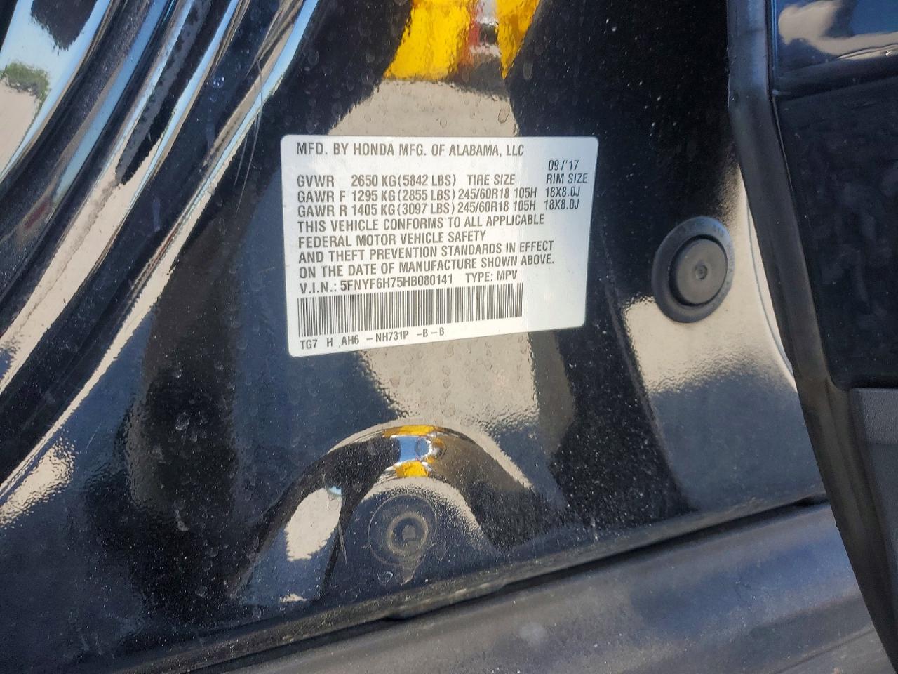 Honda Pilot Exln