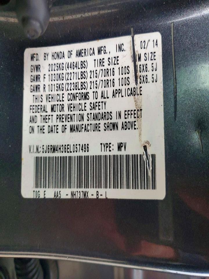 Honda Crv Lx