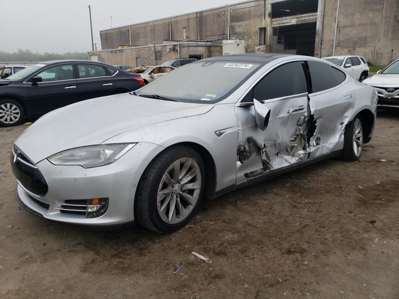 Salvage Tesla Model S Image