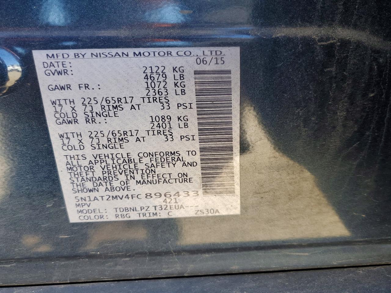 Nissan Rogue S