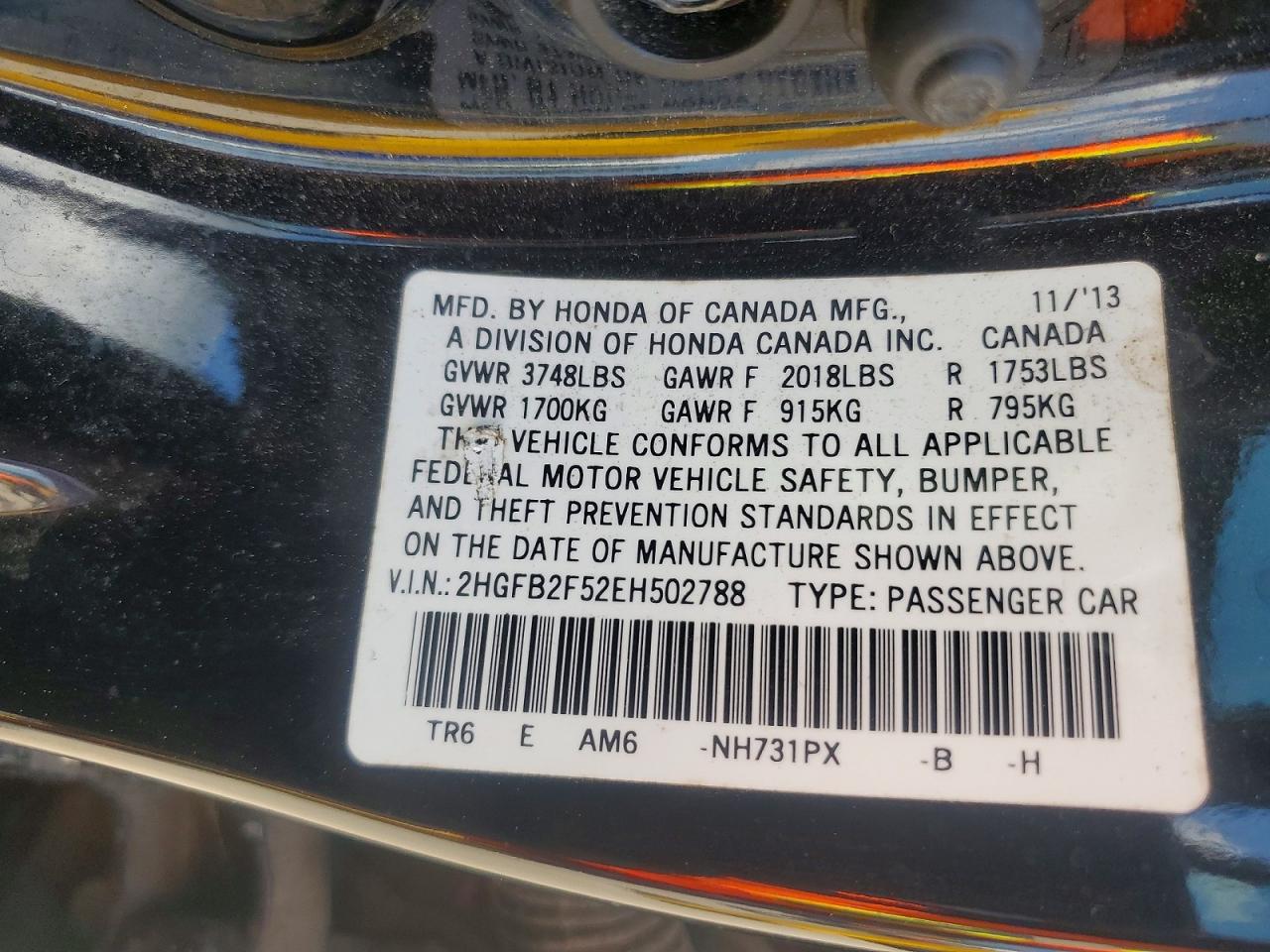 Honda Civic Lx
