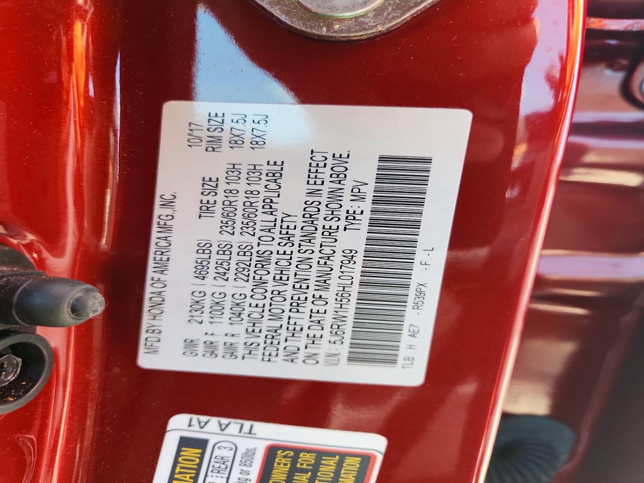 Honda Crv Ex