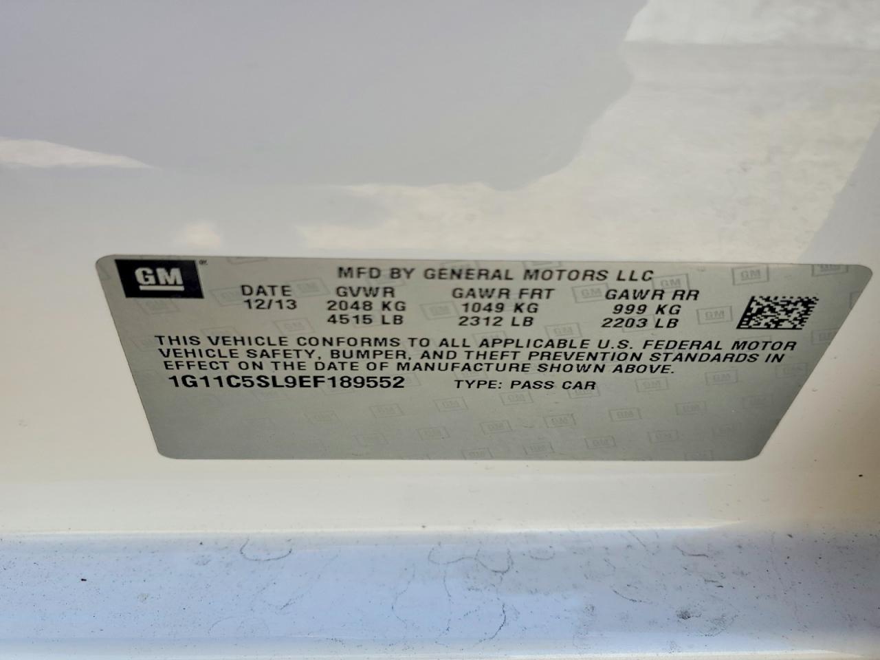 Chevrolet Malibu 1lt