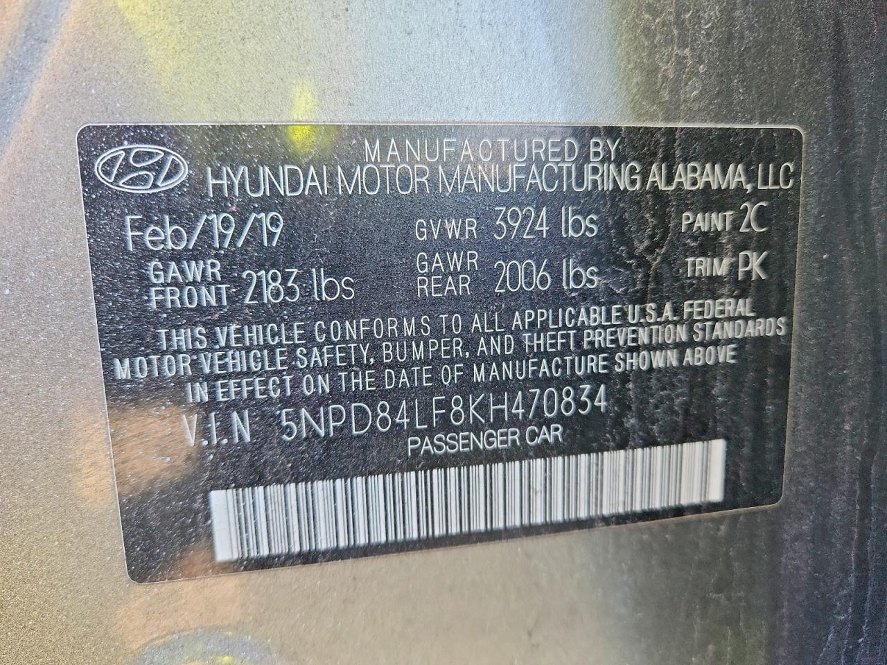 Hyundai ELANTRA Sel