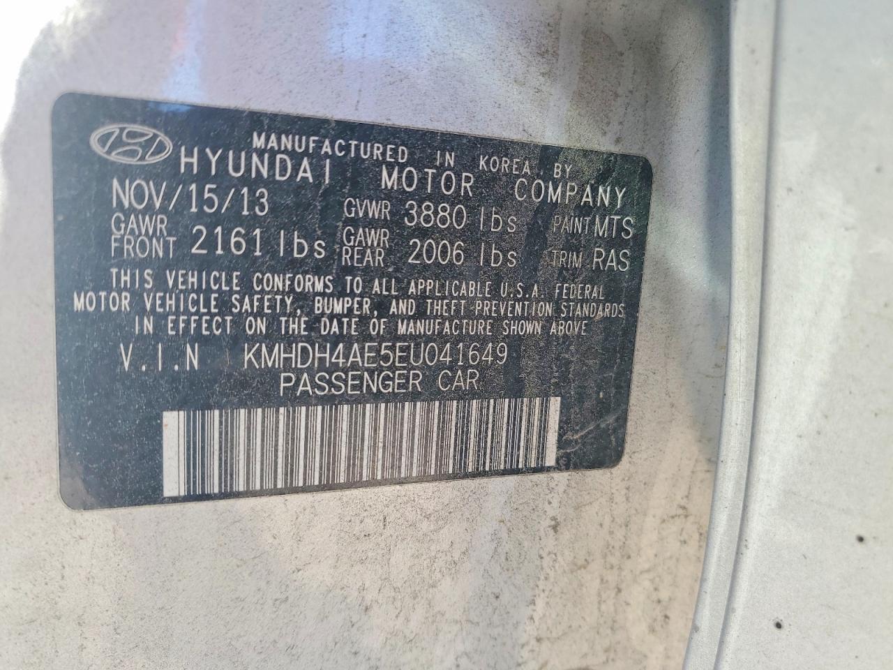 Hyundai ELANTRA Se