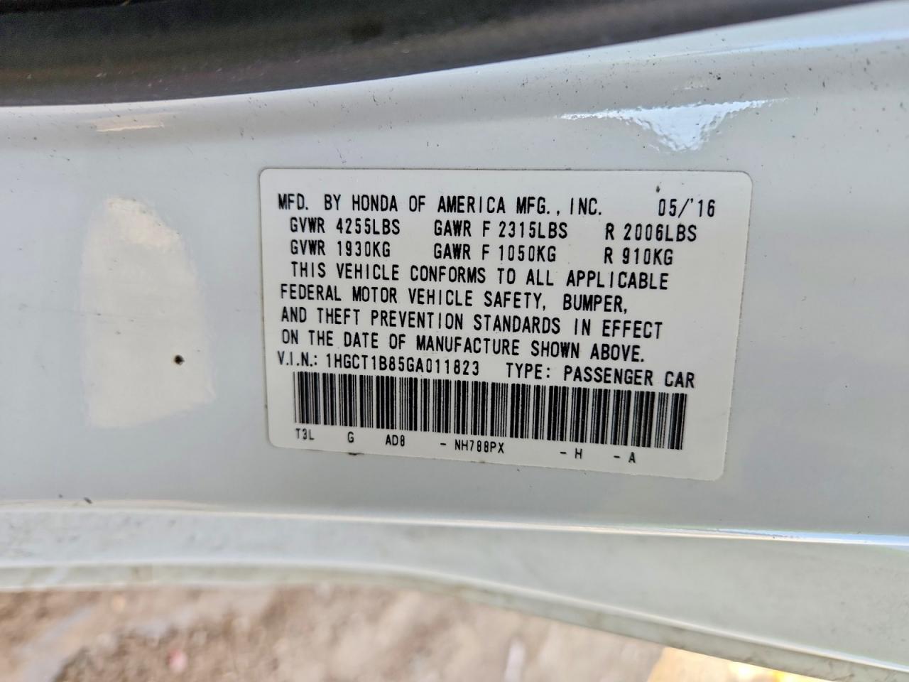 Honda Accord Exl