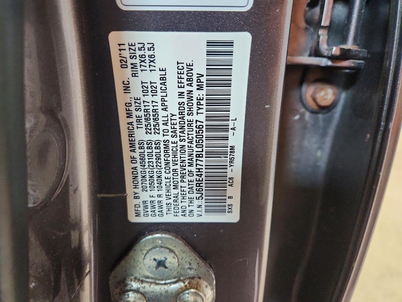 Honda Crv Exl