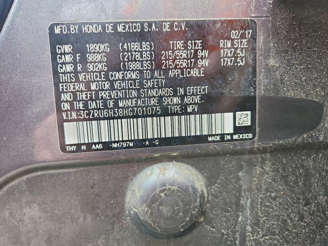 Honda HR-V Lx