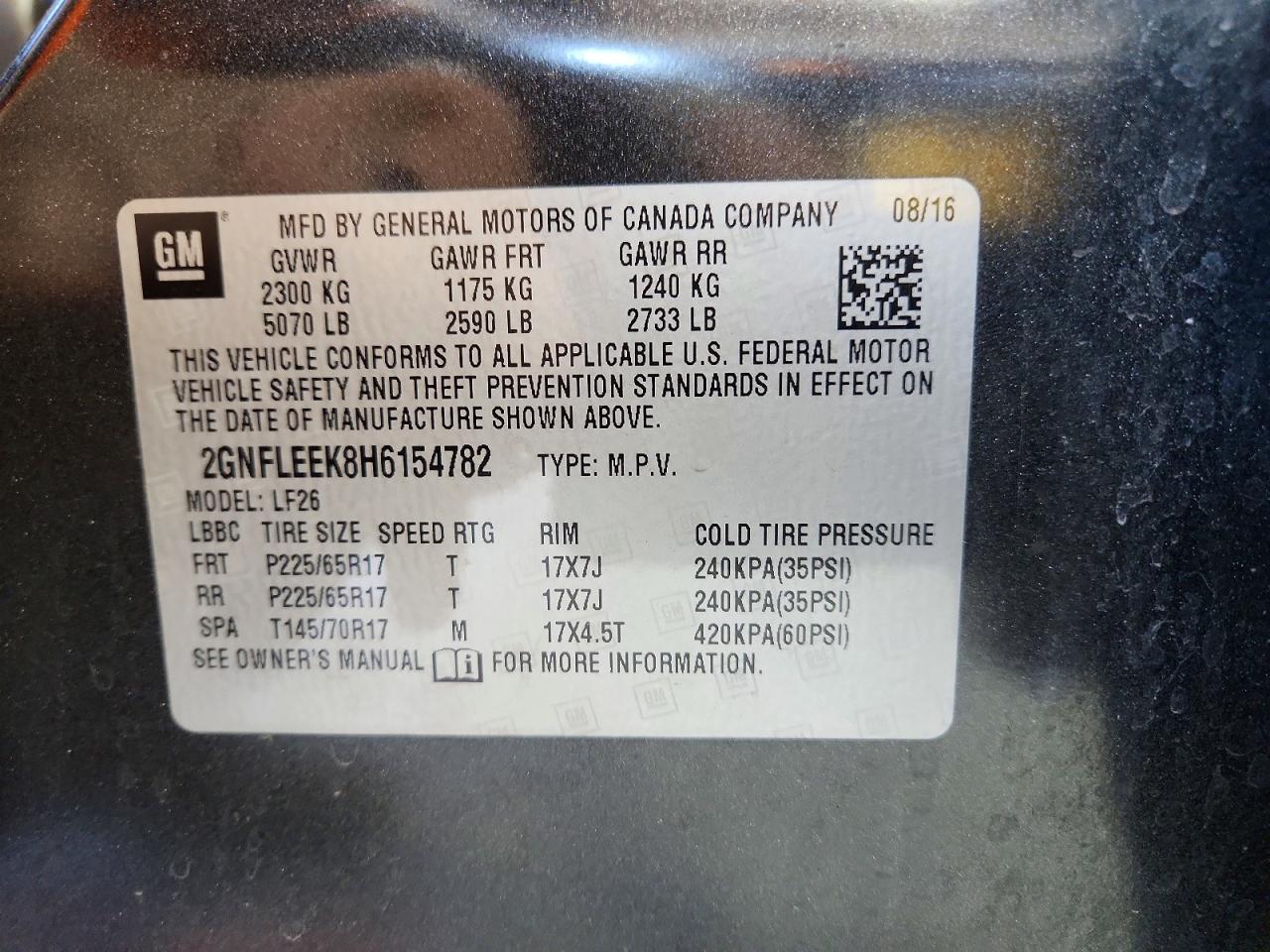 Chevrolet Equinox Ls
