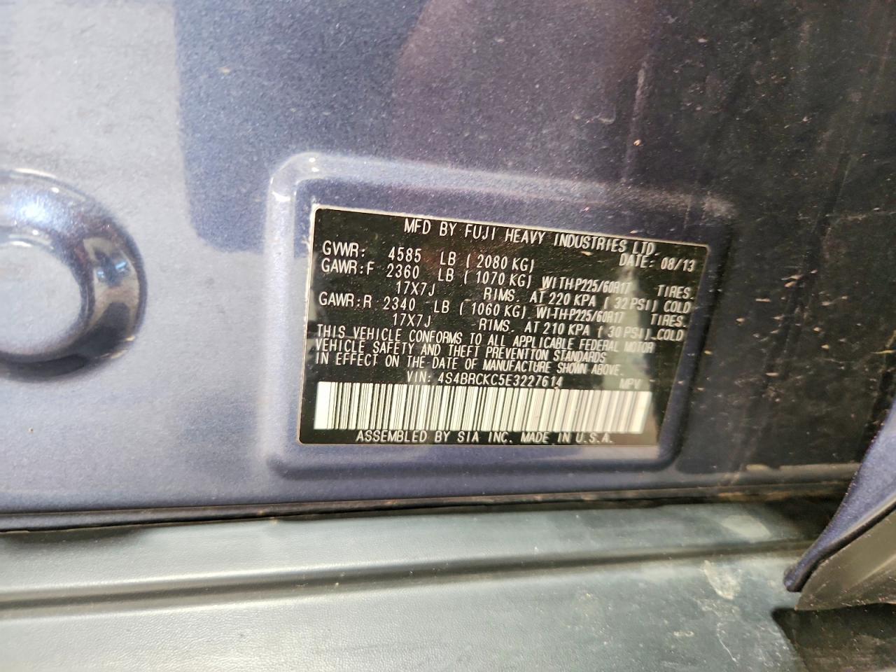 Subaru Outback 2.5i Limited