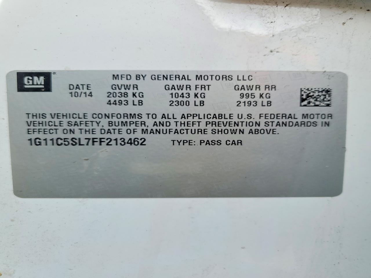 Chevrolet Malibu 1lt