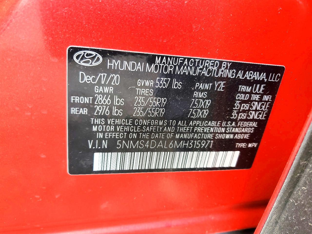 Hyundai SANTA FE Limited