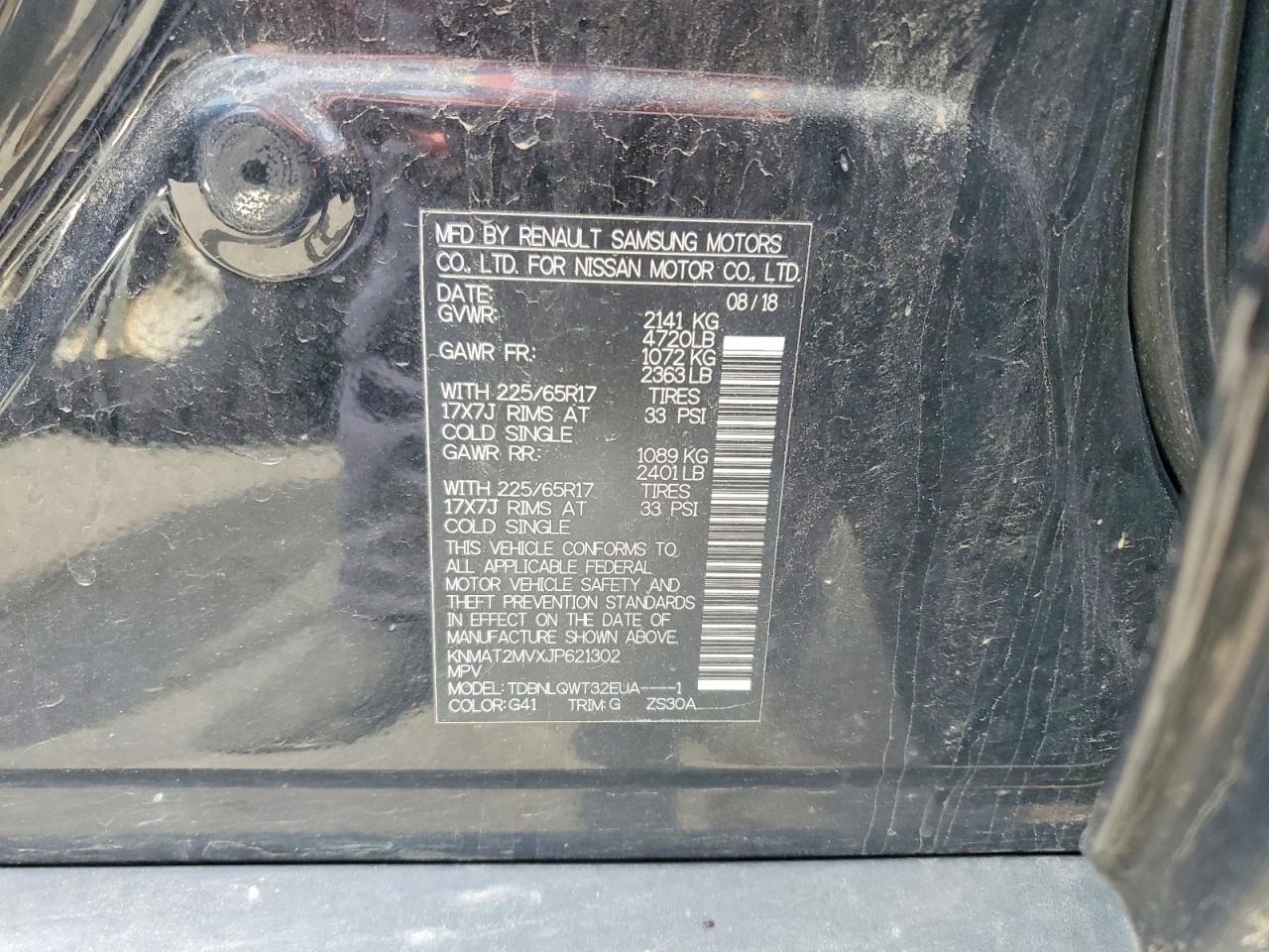 Nissan Rogue Sv
