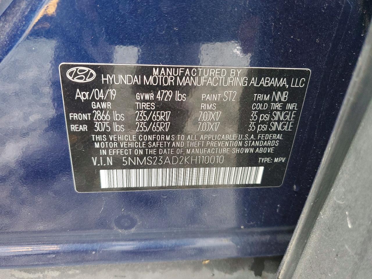 Hyundai SANTA FE Se