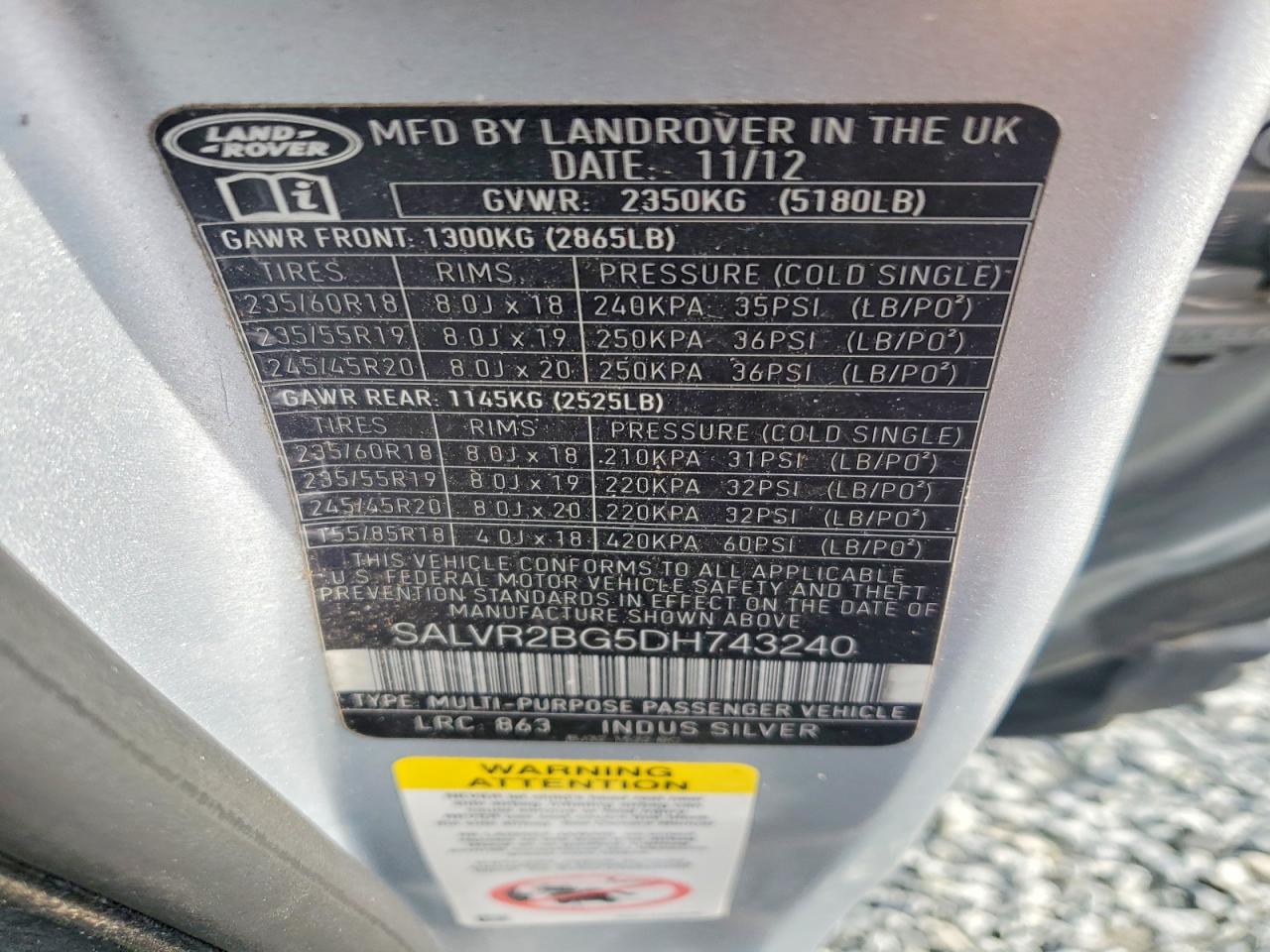 Land Rover Range Rover Pure Premium