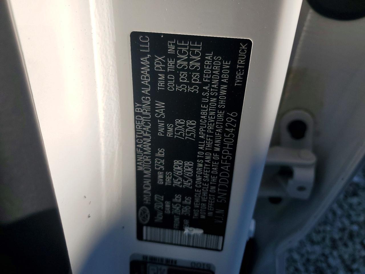 Hyundai SANTA CRUZ Sel Premium