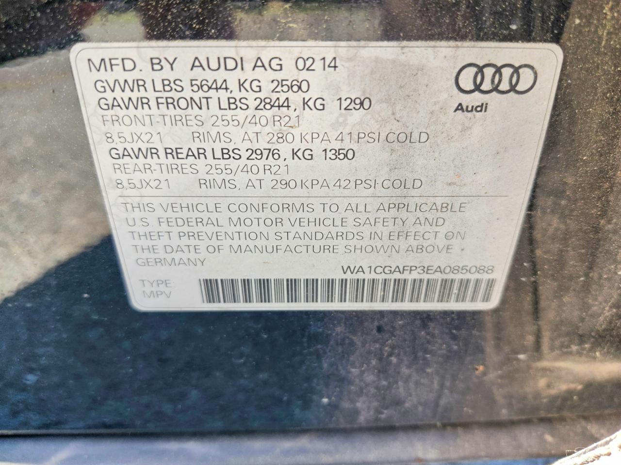 Audi Sq Premium Plus