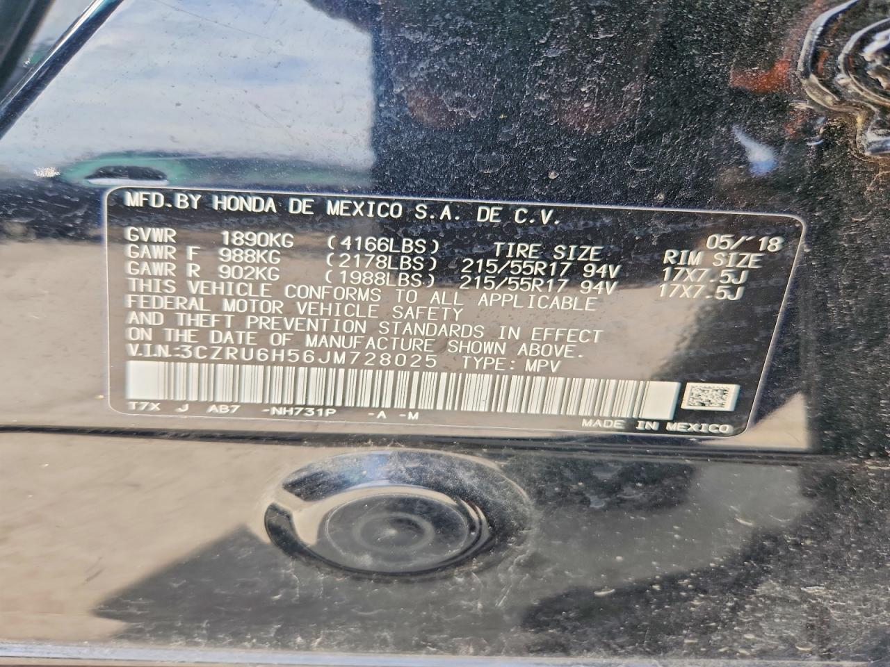 Honda HR-V Ex