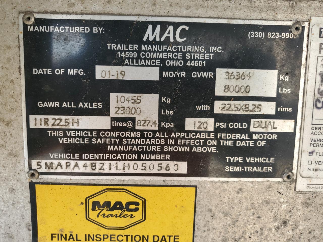 Mac Trailer Mfg Other