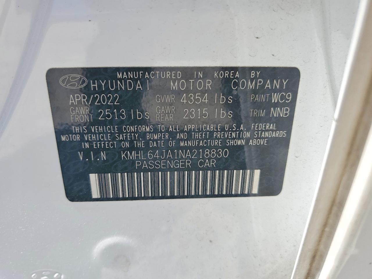 Hyundai SONATA Sel
