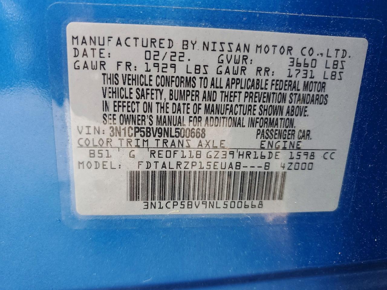 Nissan Kicks S