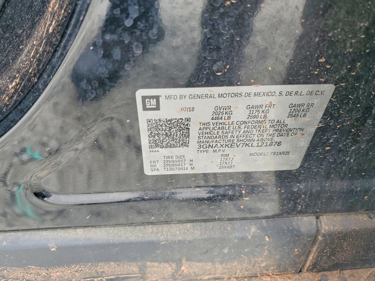 Chevrolet Equinox Lt