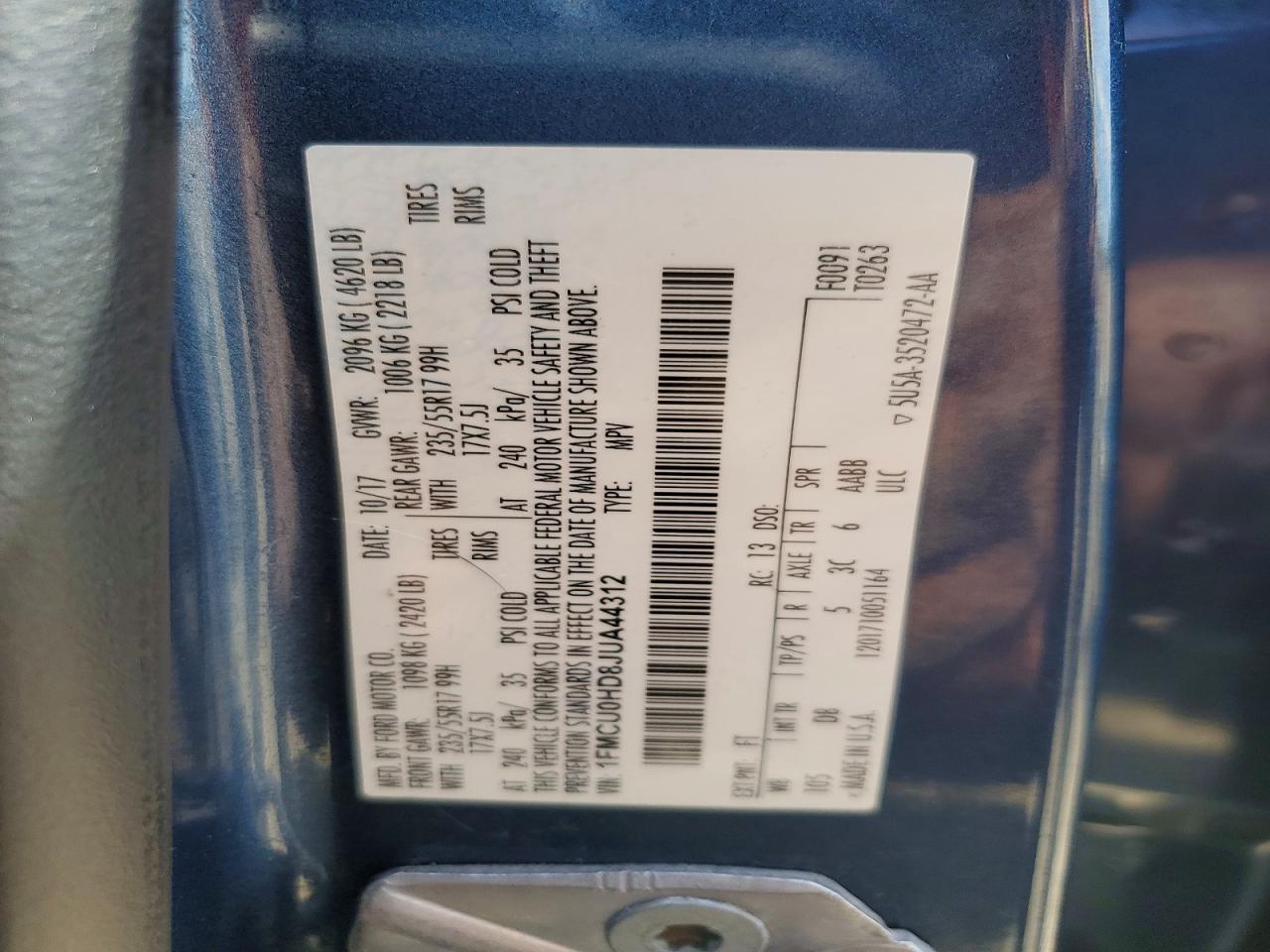 Ford Escape Sel