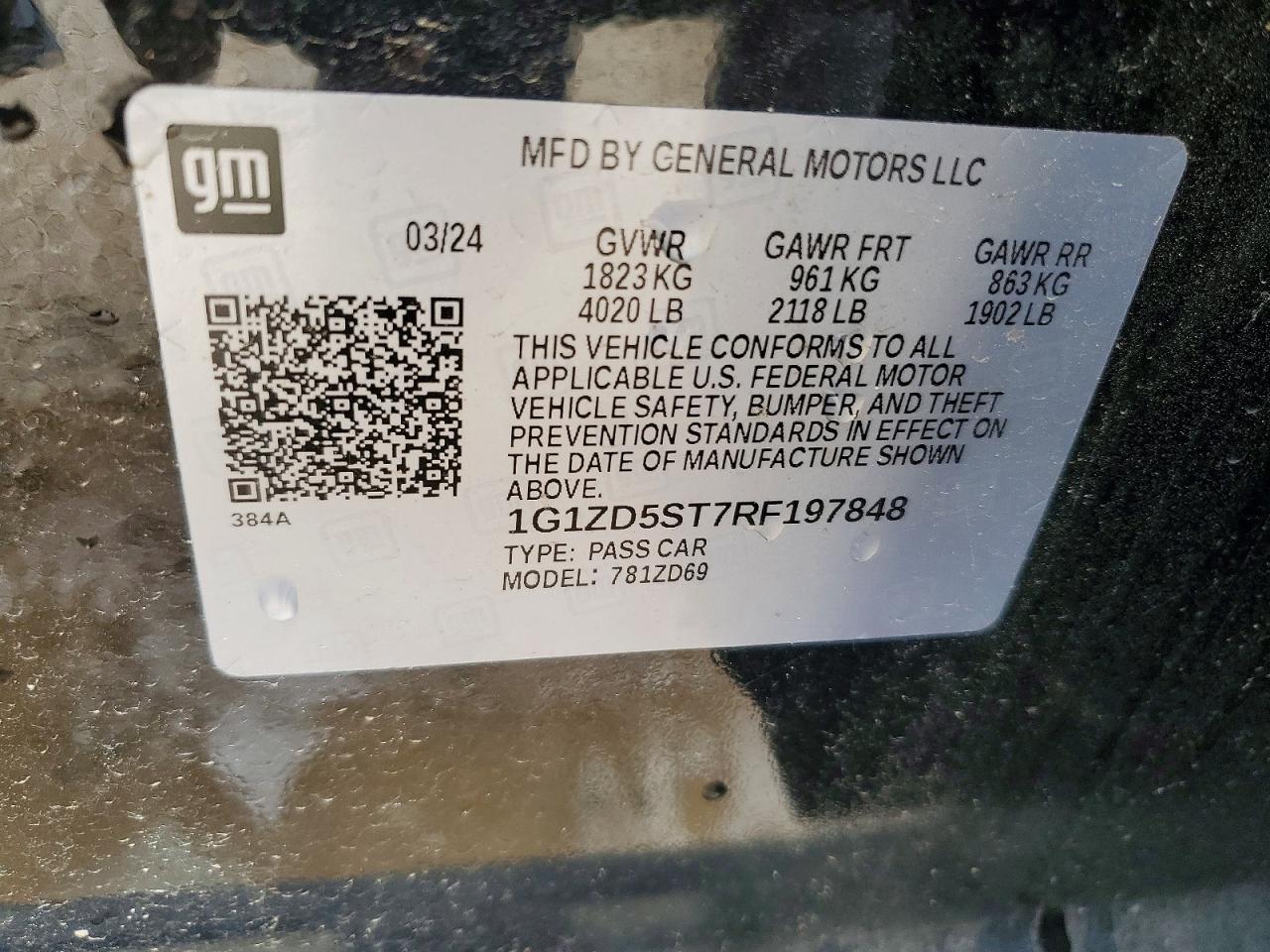 Chevrolet Malibu Lt
