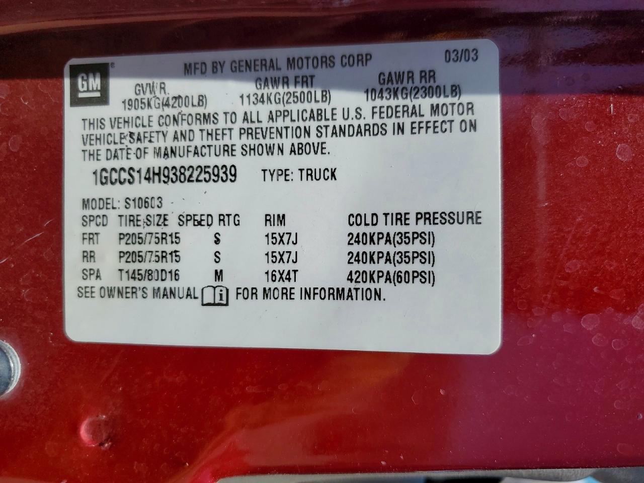 Chevrolet S-10 S10