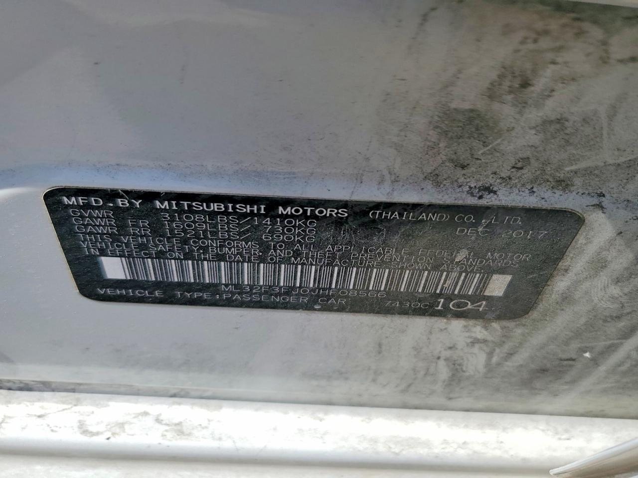 Mitsubishi Mirage G4 Es