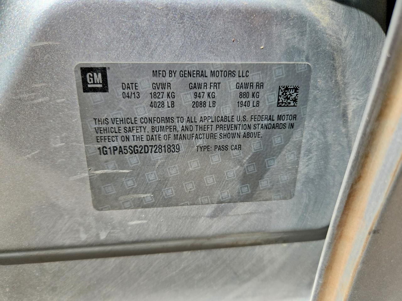 Chevrolet Cruze Ls