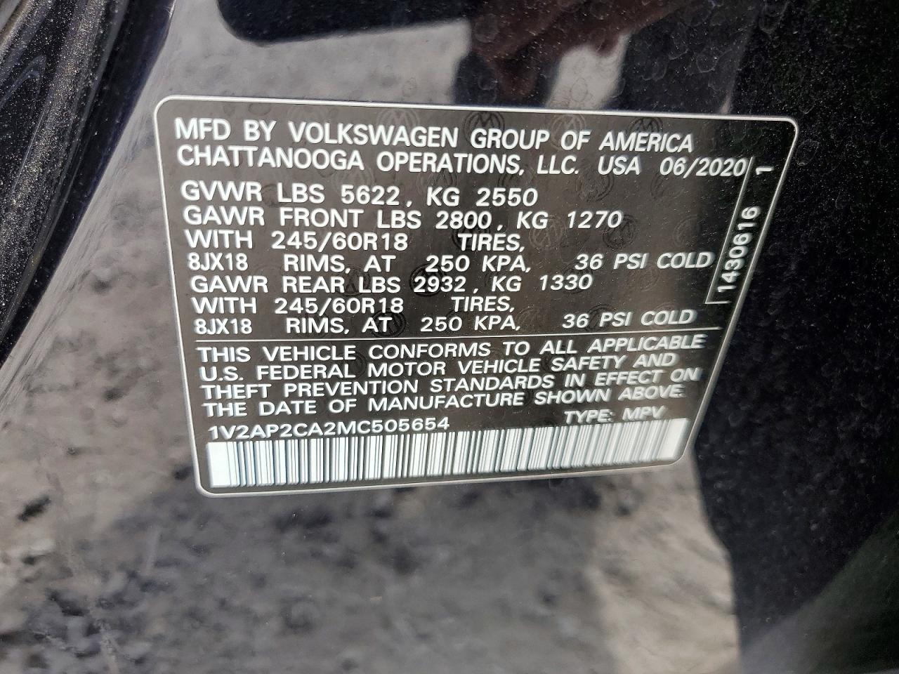 Volkswagen Atlas S