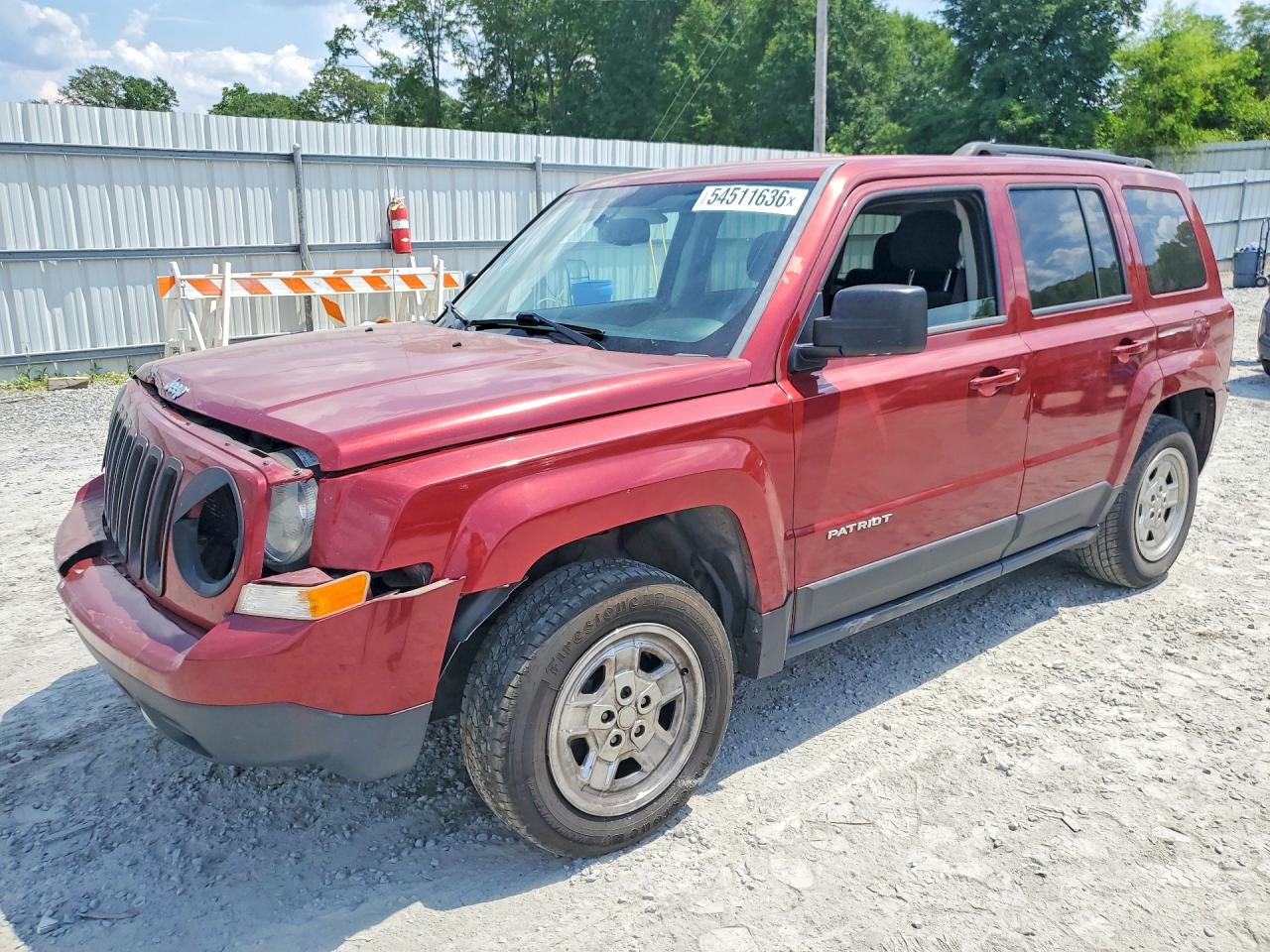 Salvage Jeep Patriot Image