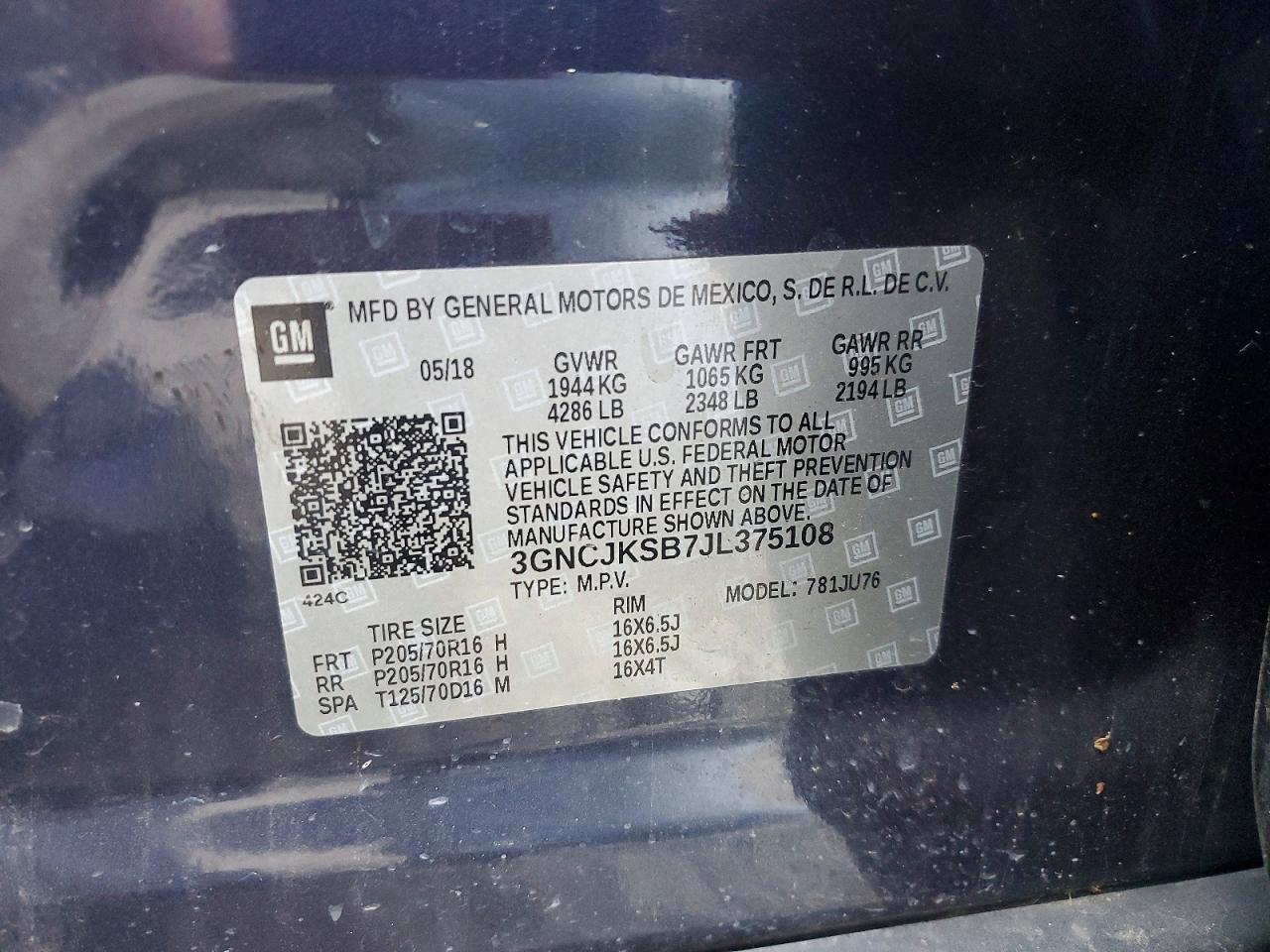 Chevrolet Trax Ls
