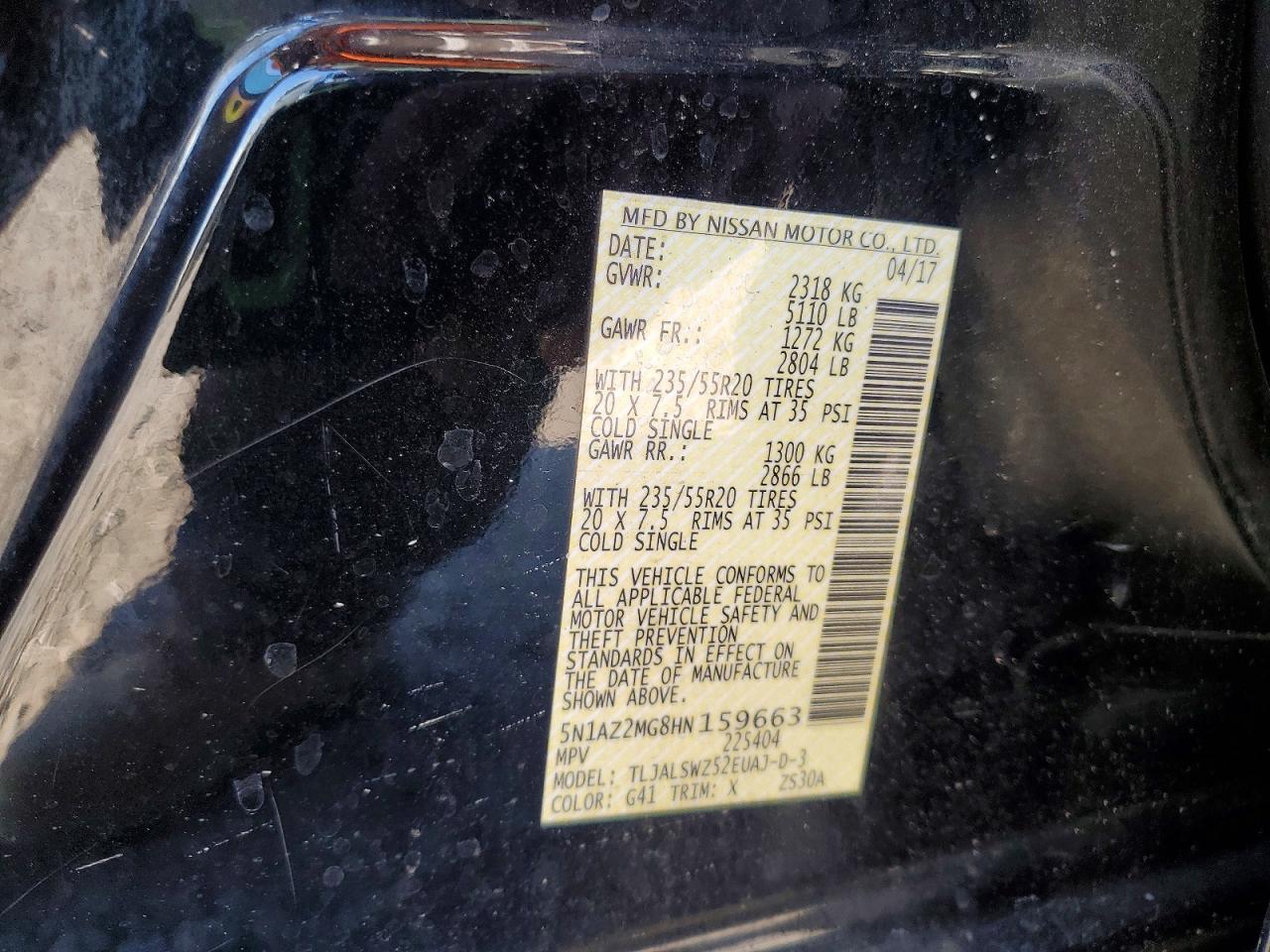 Nissan Murano Platinum
