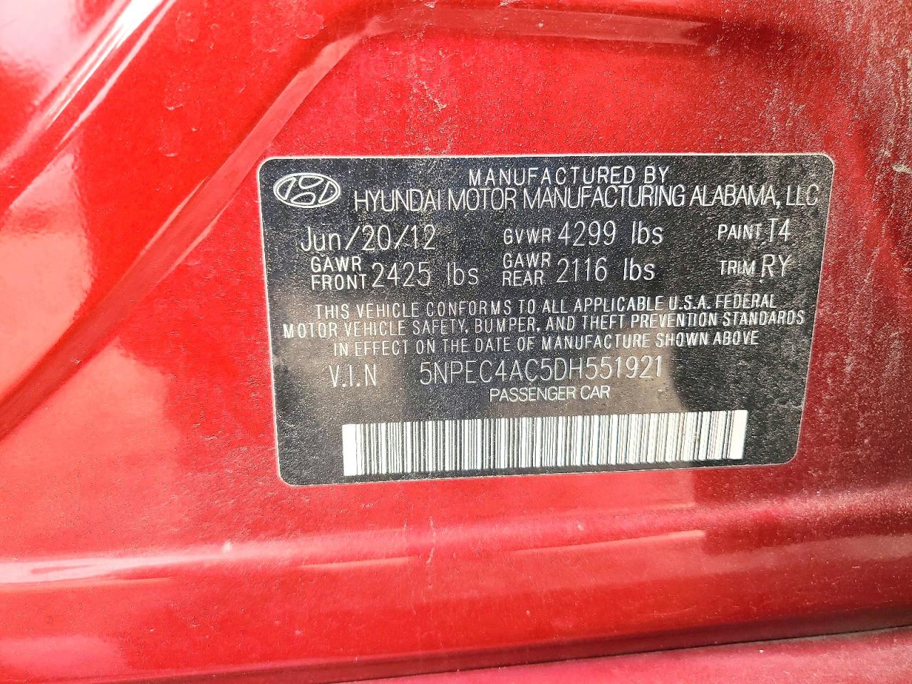 Hyundai SONATA Se