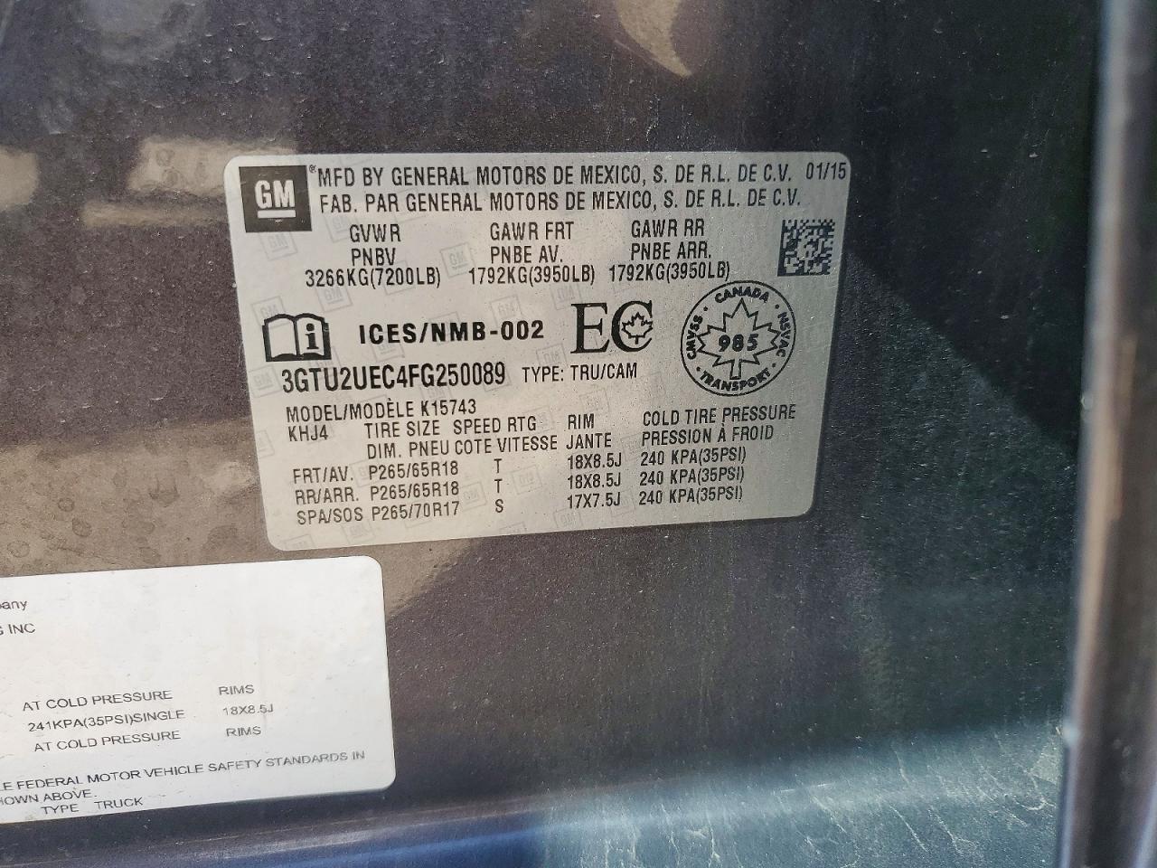 GMC Sierra K1500 Sle