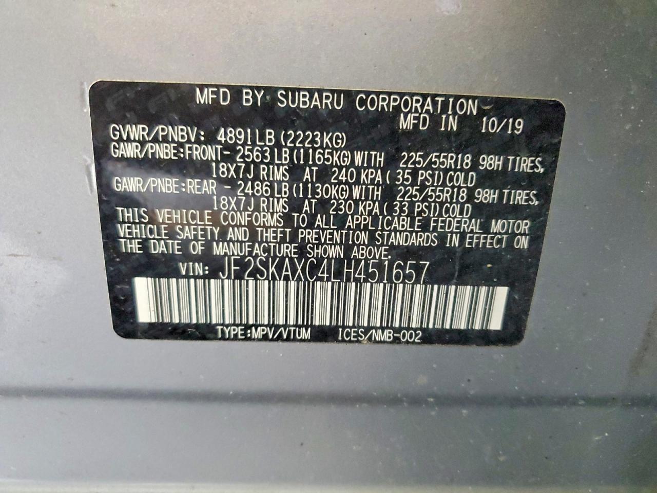 Subaru Forester Touring