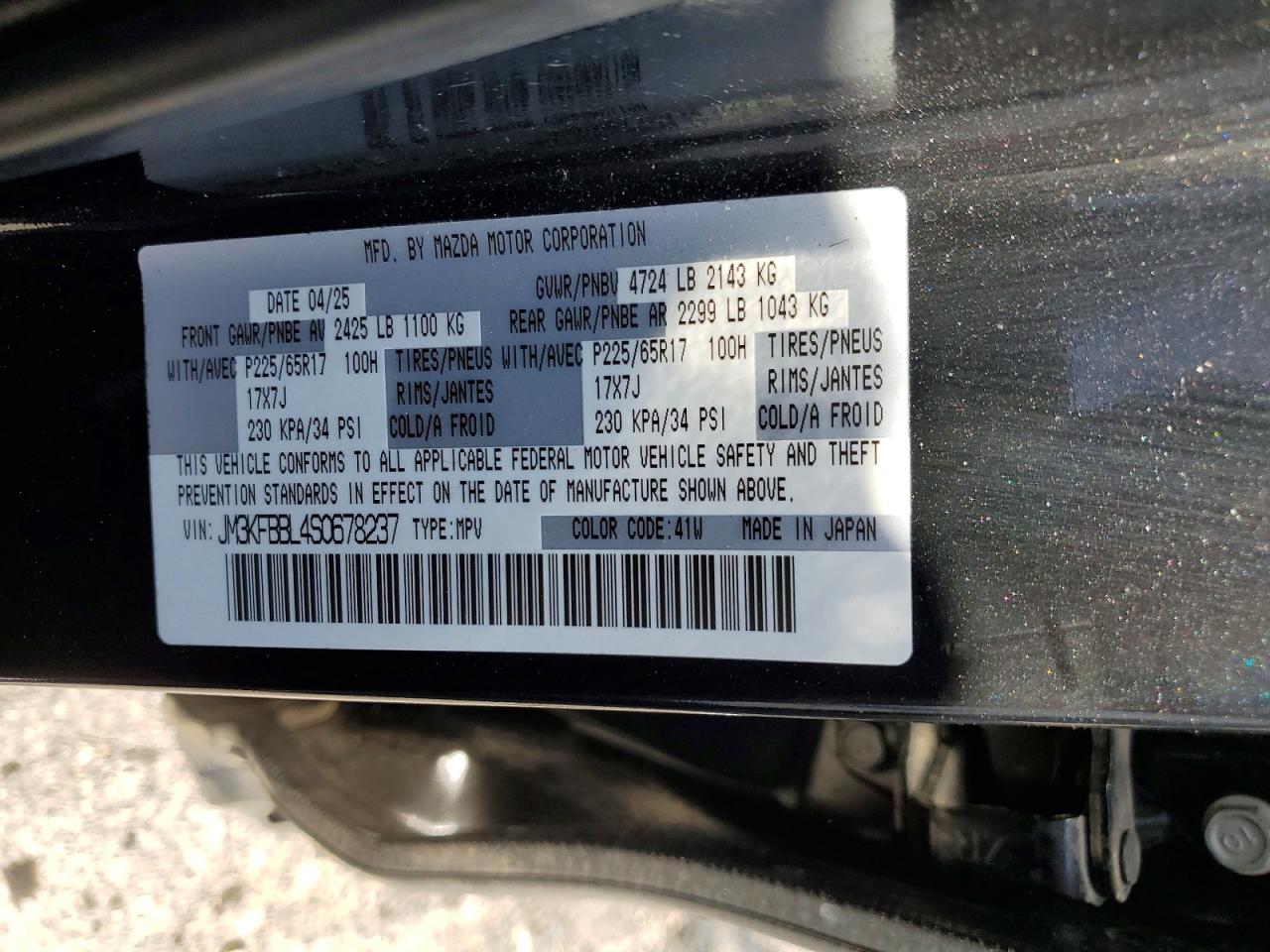 Mazda Cx Select