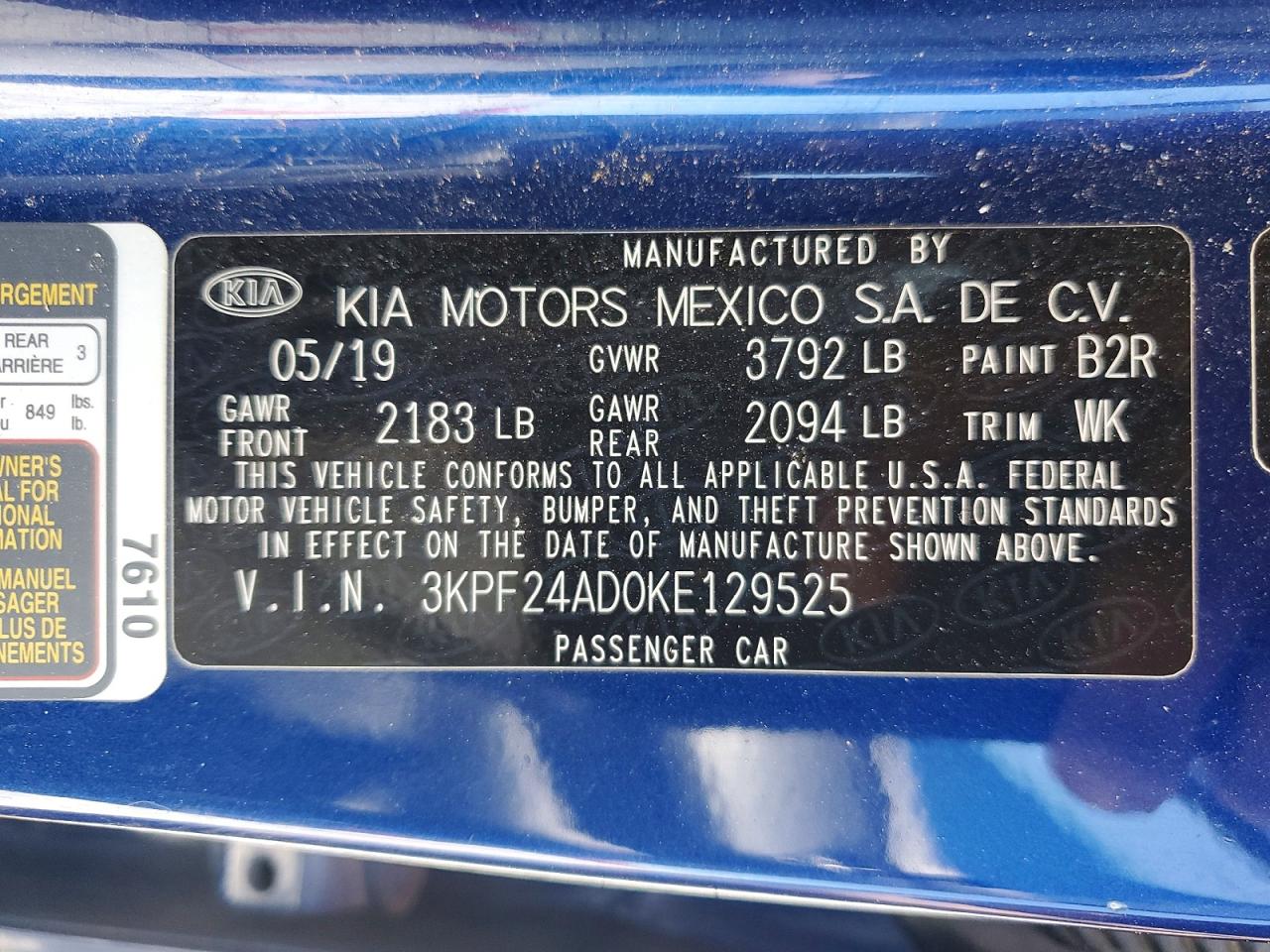 Kia Forte Lxs