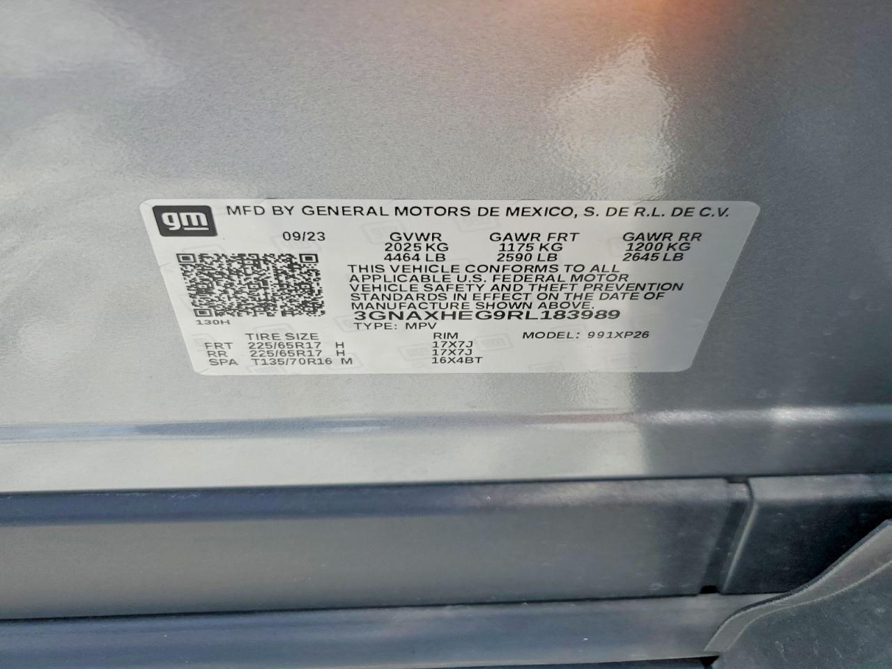 Chevrolet Equinox Ls