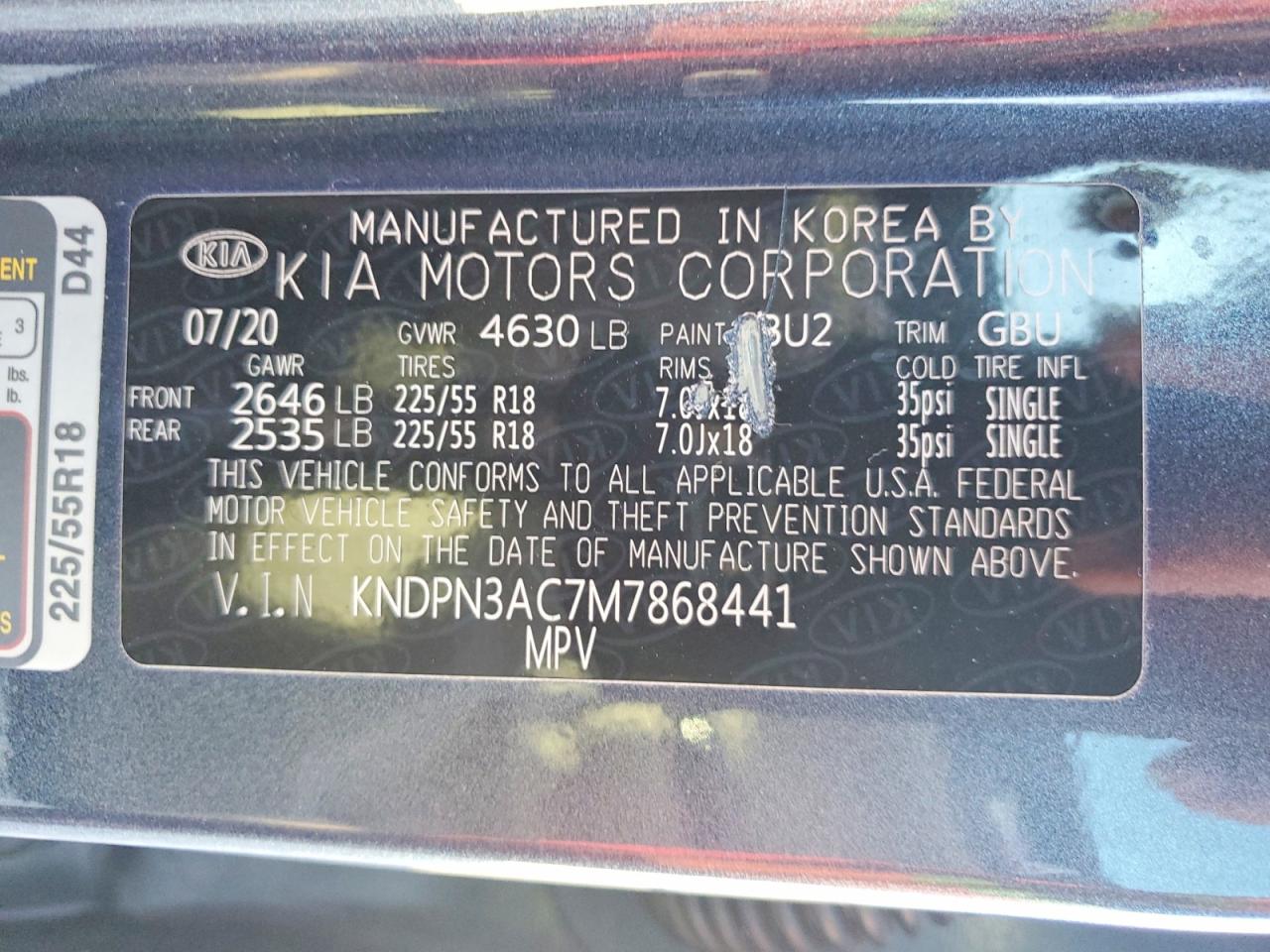 Kia Sportage Ex