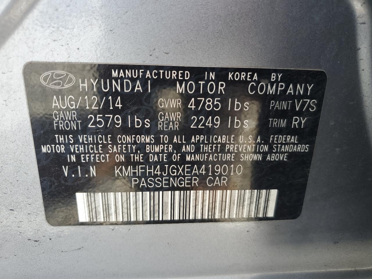 Hyundai Azera Limited