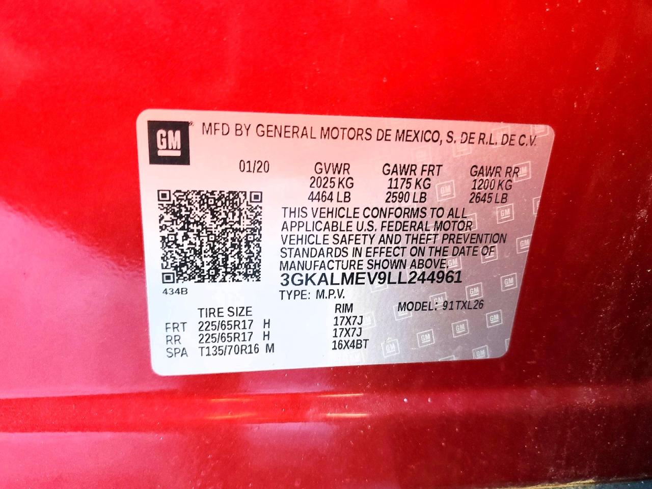 GMC Terrain Sle