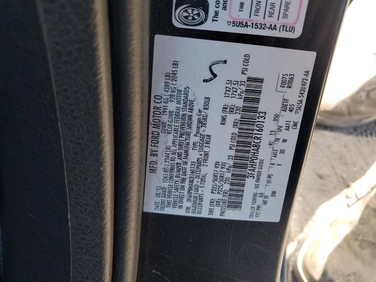 Ford Fusion Se