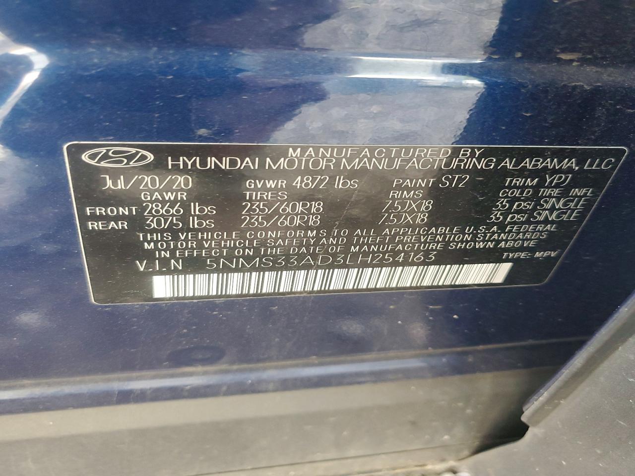 Hyundai SANTA FE Sel