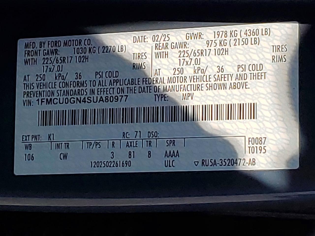 Ford Escape Active