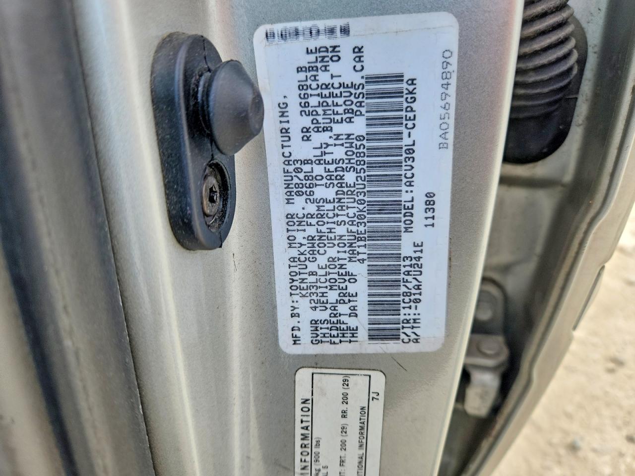 Toyota Camry Xle