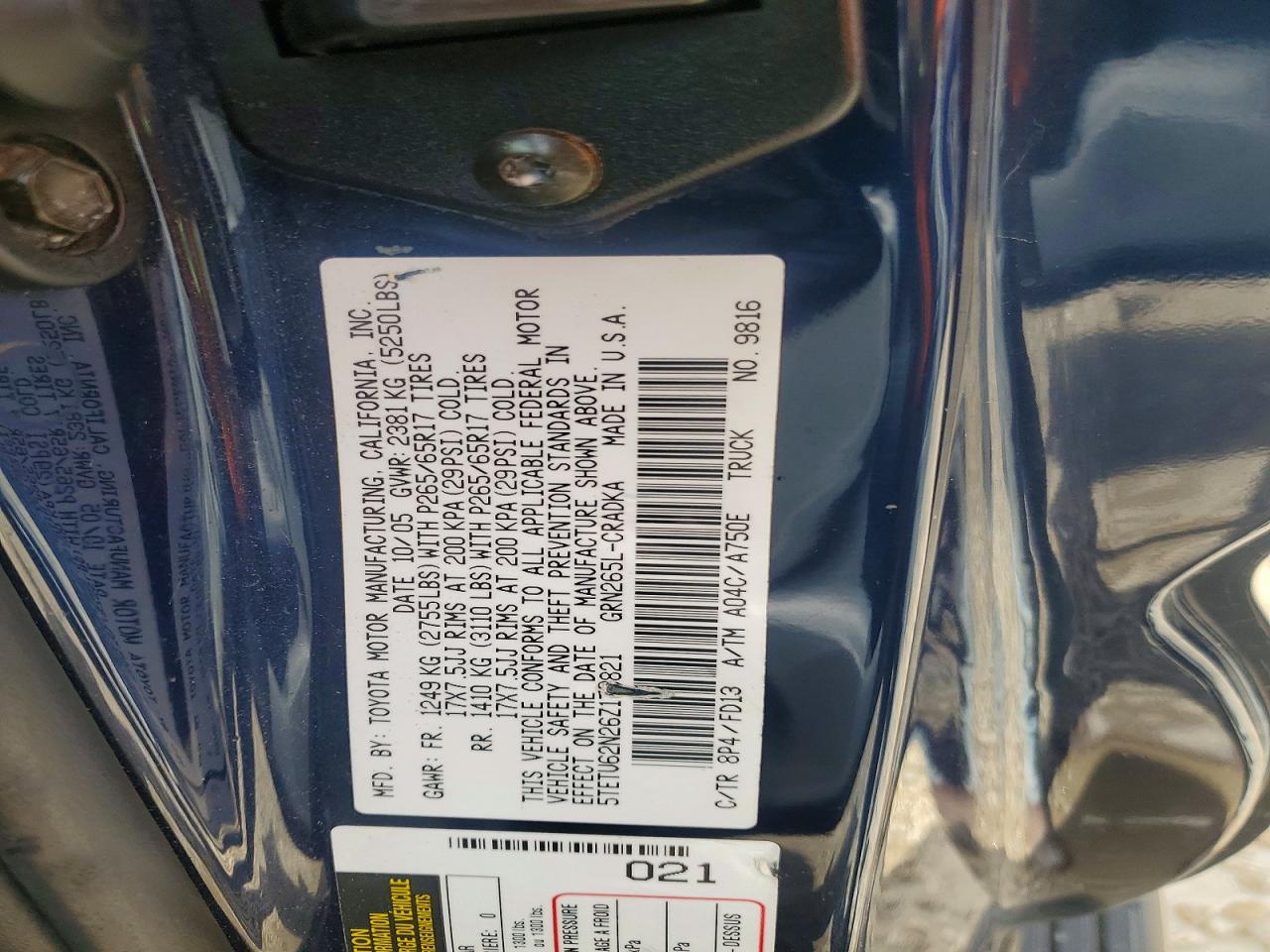 Toyota Tacoma Prerunner Access Cab